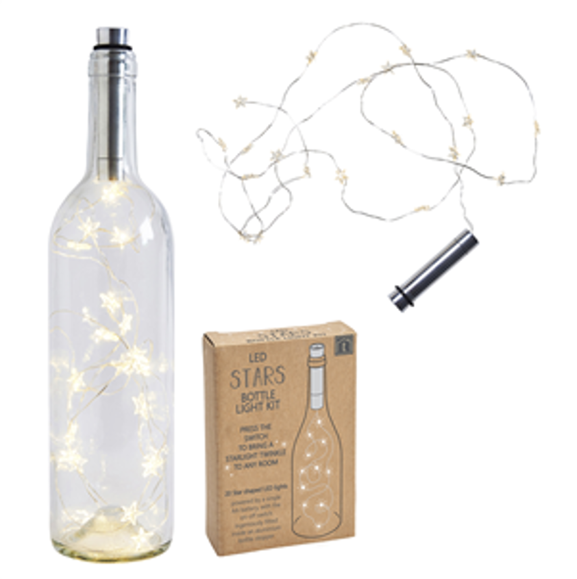 LED stars bottle light kit