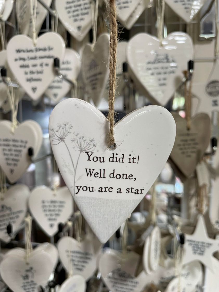 Ceramic Hanging Heart Occasion