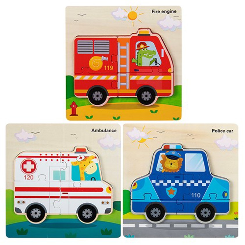 Lets Learn Emergency Puzzle - Choose from a selection