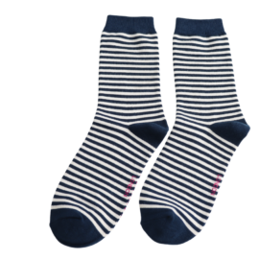 Lavender Simple Stripes Socks