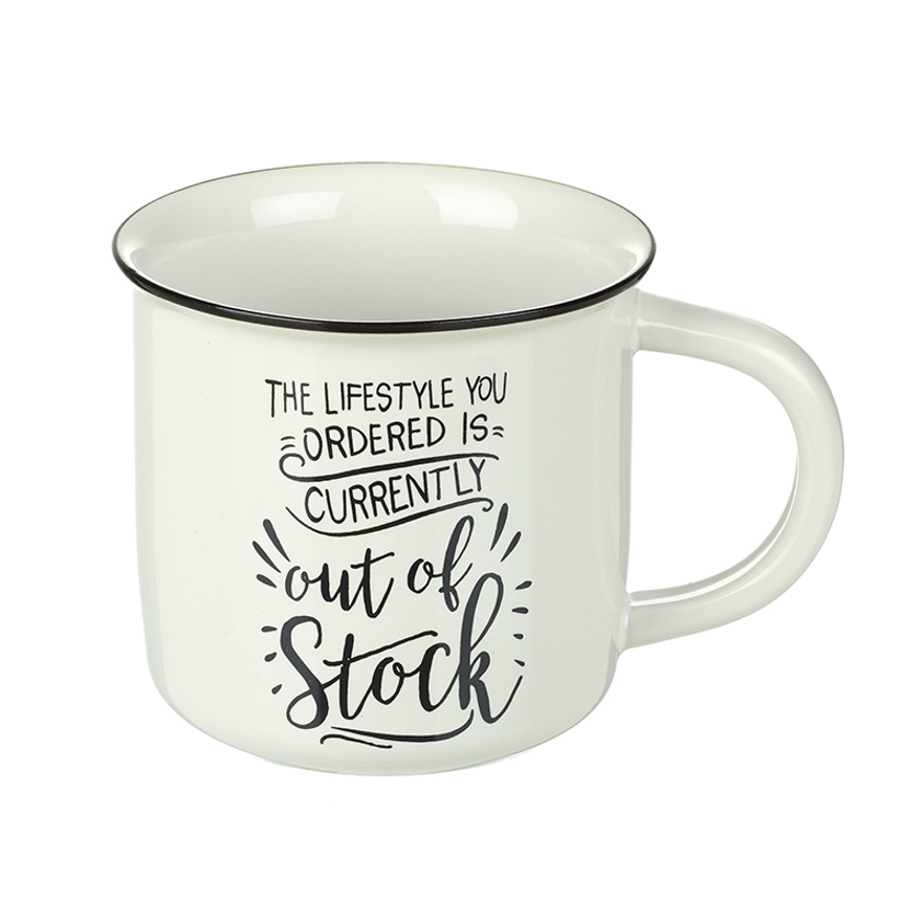 Lifestyle Out Of Stock Mug