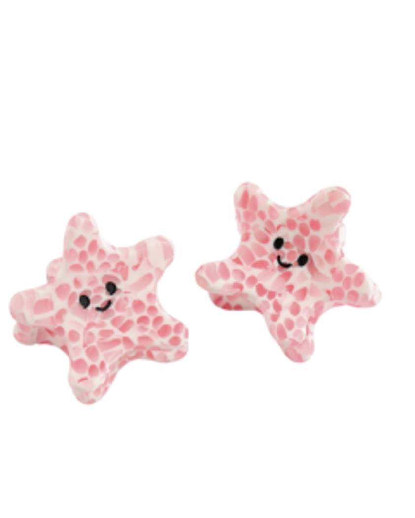 Starfish Hair Claw Clips Twin Pack