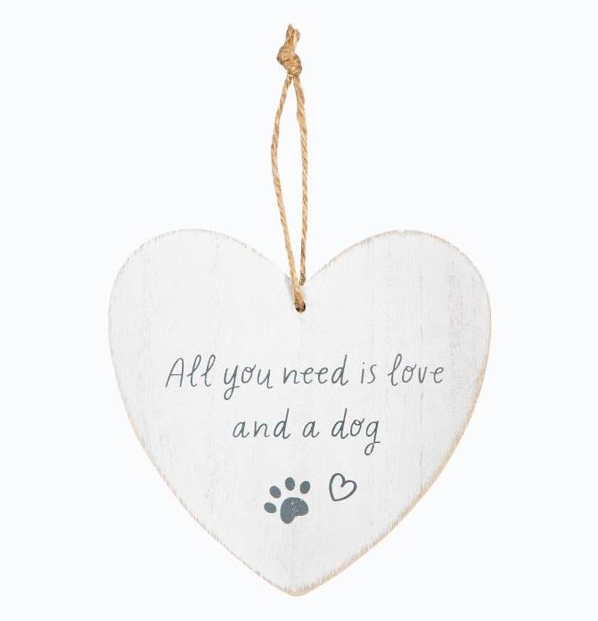 All You Need is Love and a Dog Heart Plaque