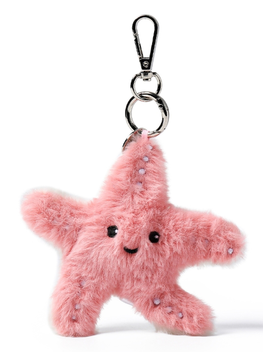 Peach Starfish Charm