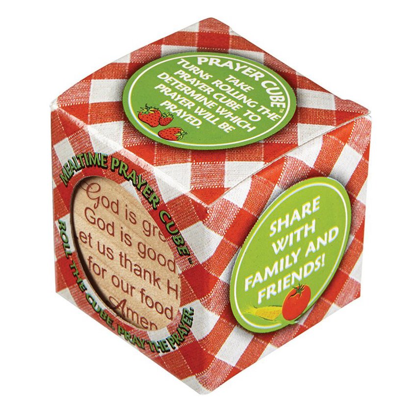 Boxed Mealtime Prayer Cube