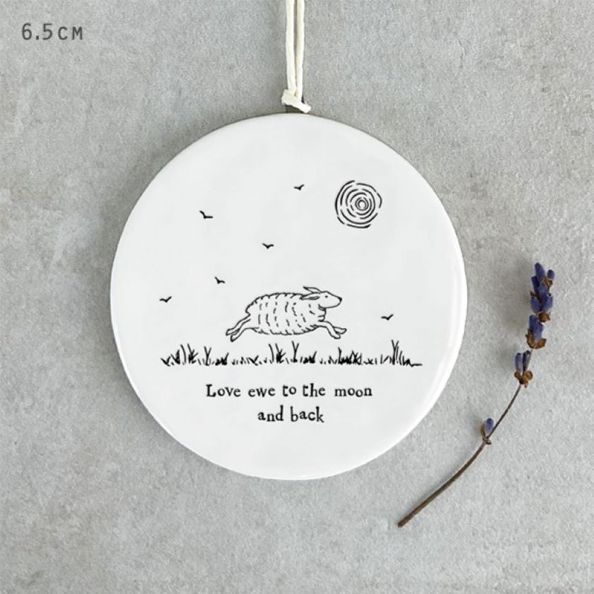 Sheep hanger - Love ewe to the moon