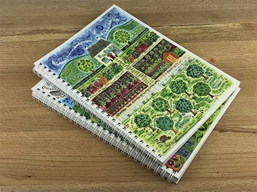 Goodness and Love - A5 Spiral bound Notebook