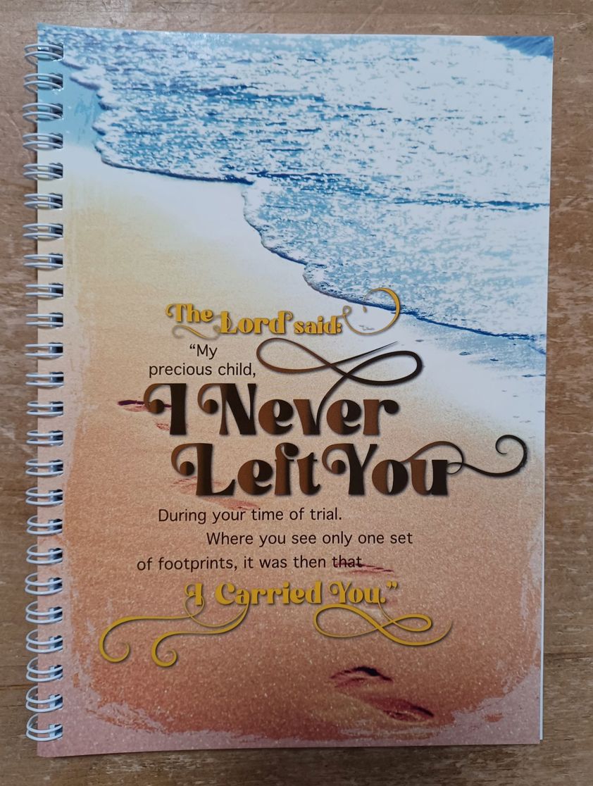Soft Cover Journal - I never left you - A5