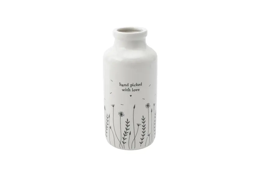 Send With Love 'Hand Picked' Ceramic Bottle Vase