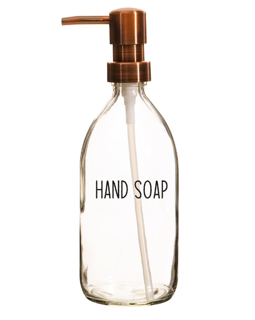 Hand Soap Refillable Bottle with Pump