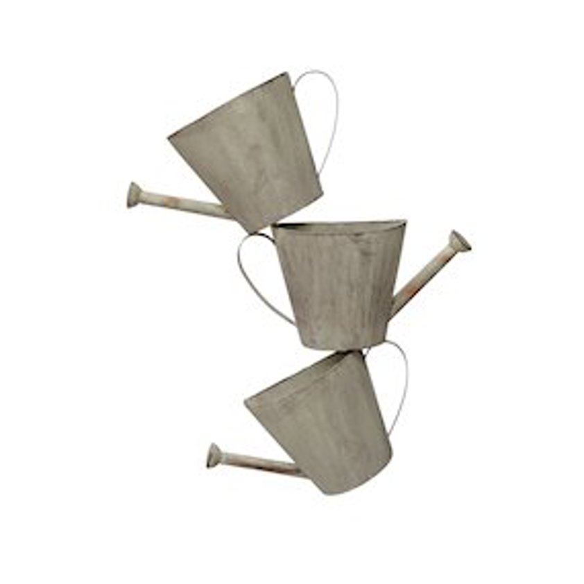 Watering Can Stack Wall Planter