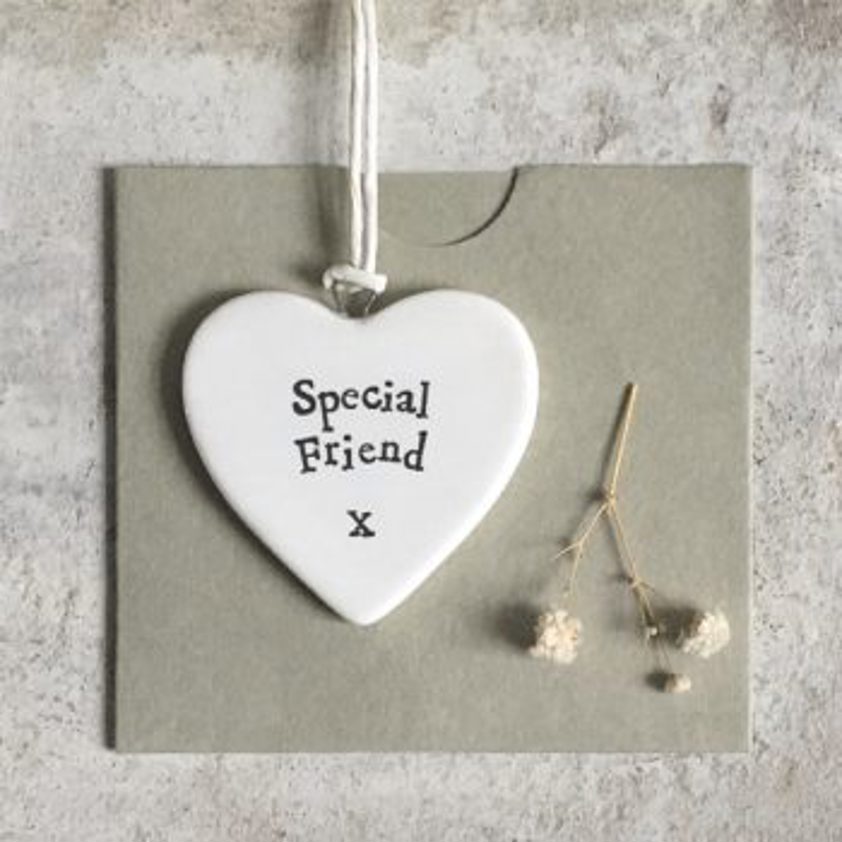 Small Hanging Heart Special Friend