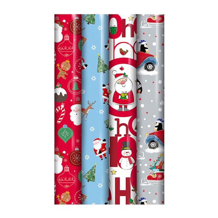 Mixed Christmas Gift Wrap