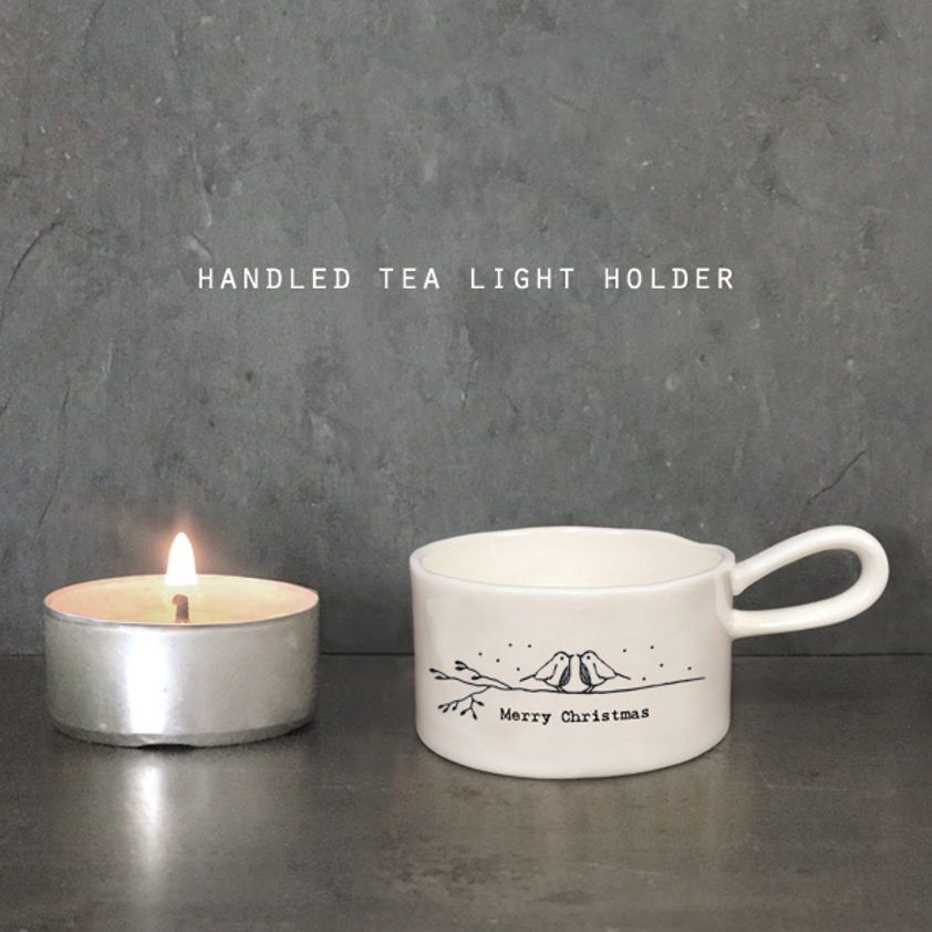 Handled Tea Light Future Bright