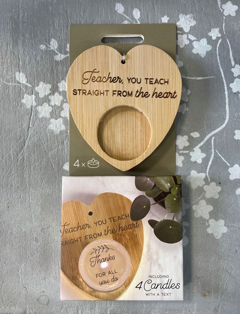 You are a star Heart Shaped Tea Light Holder with 4 Tea Lights