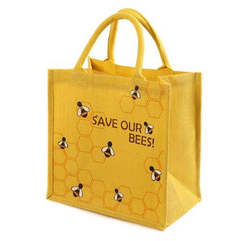 Dog Jute shopping bag, Fair Trade