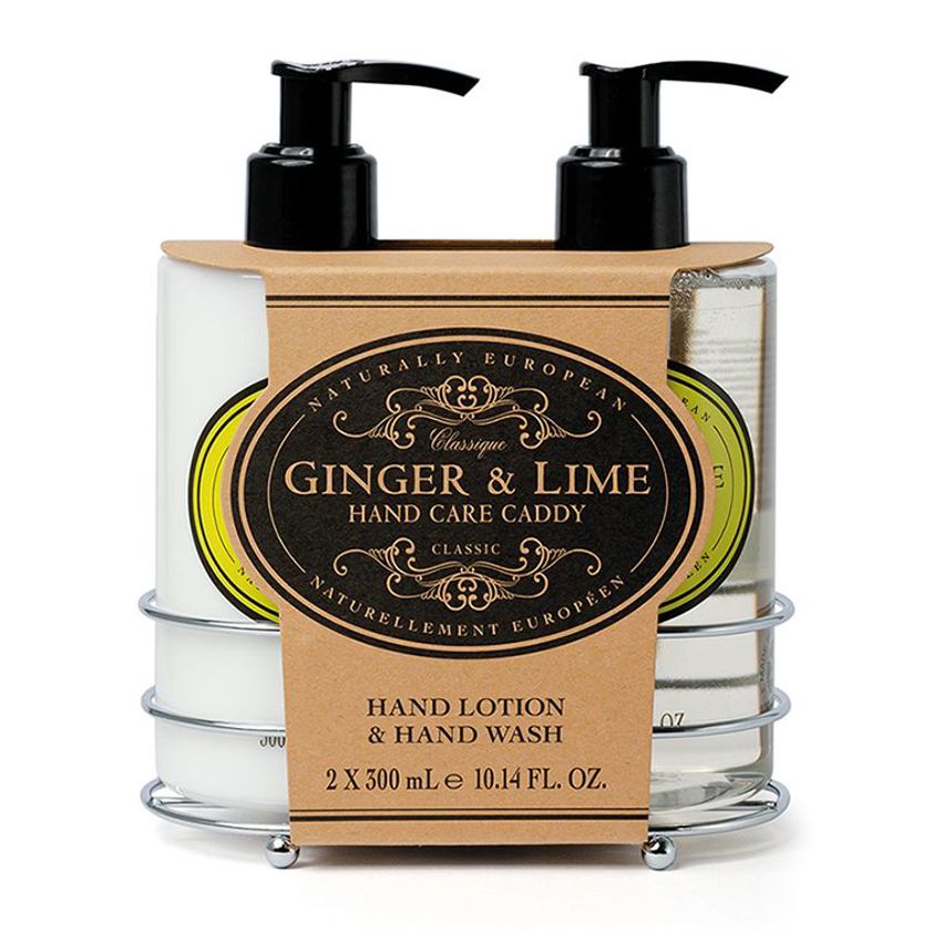 Naturally European Ginger & Lime Hand Care Caddy