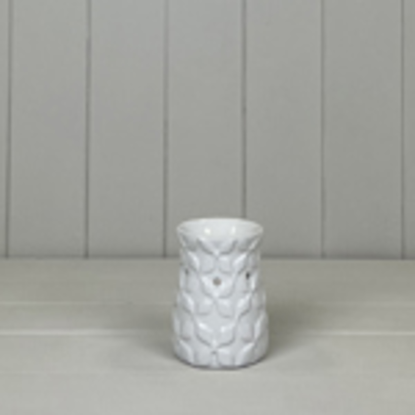 White Heart Oil Burner (9cm)