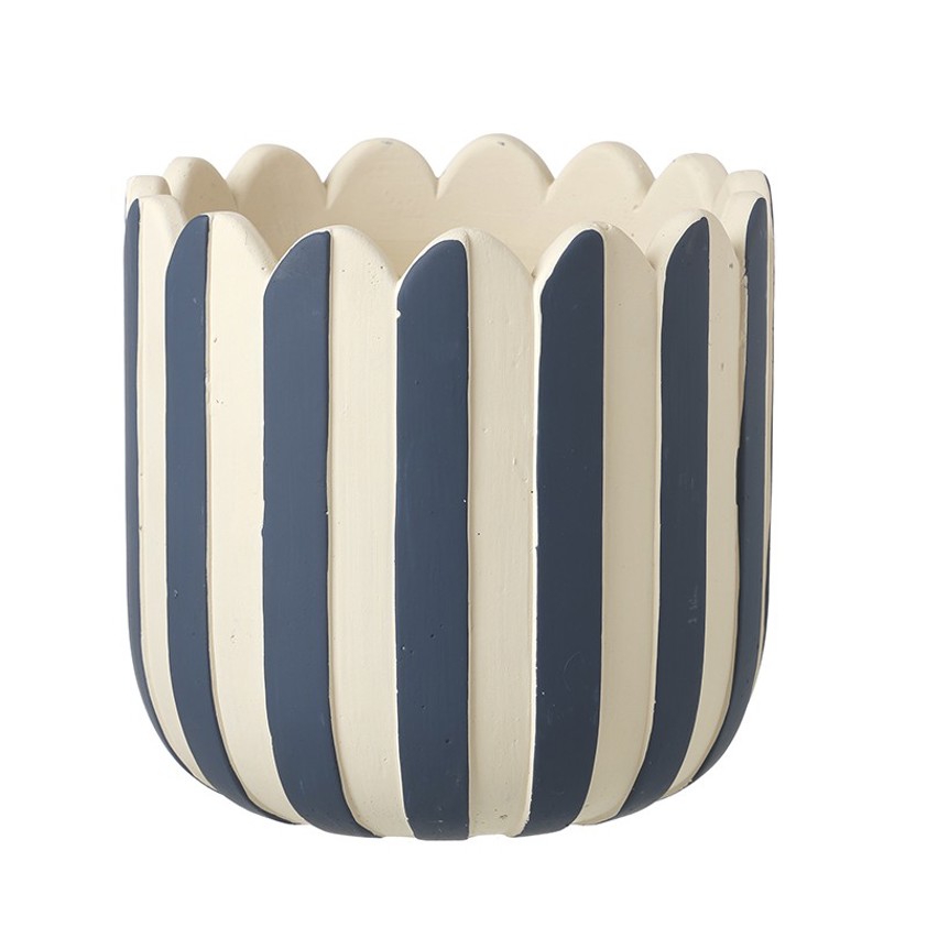 Blue & White Planter