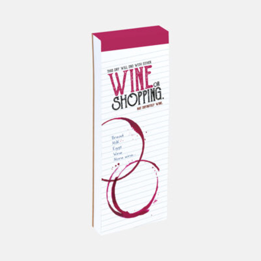 Shopping List - Wine