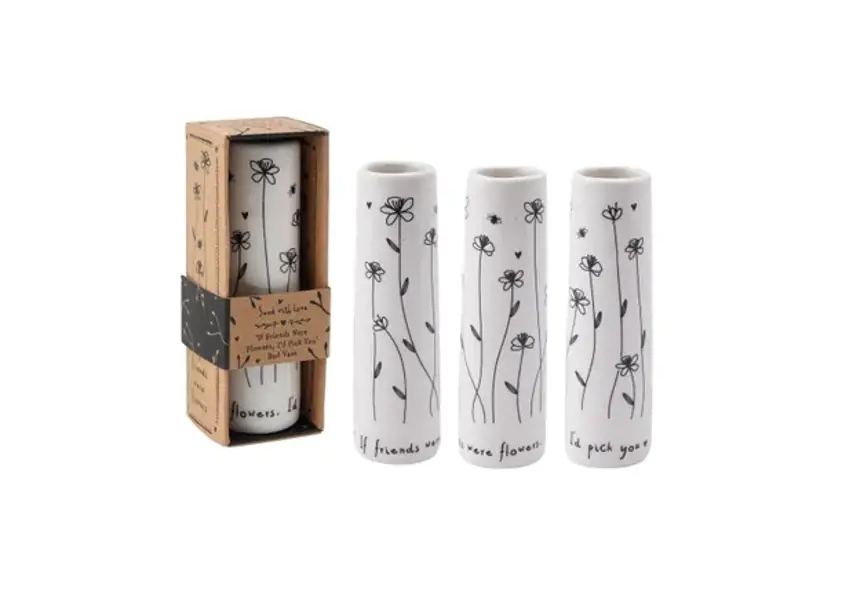 Send With Love 'If Friends Were Flowe...' Bud Vase
