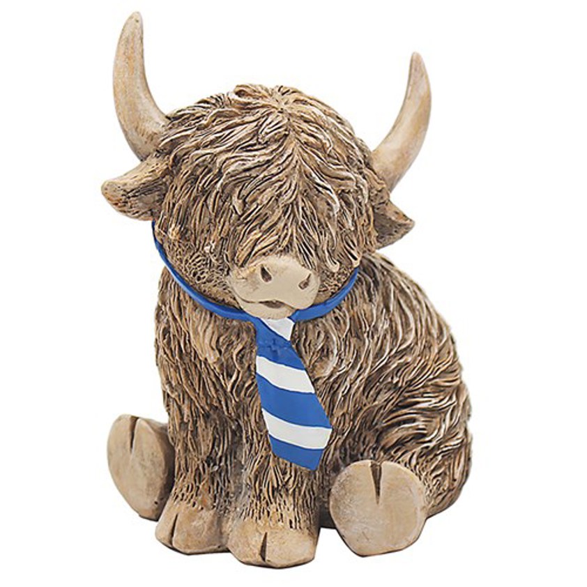 Happy Highland Cow Tie