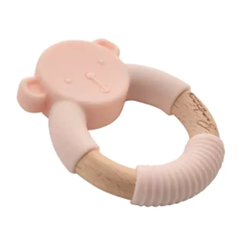 Pink Bambino Teddy Teether