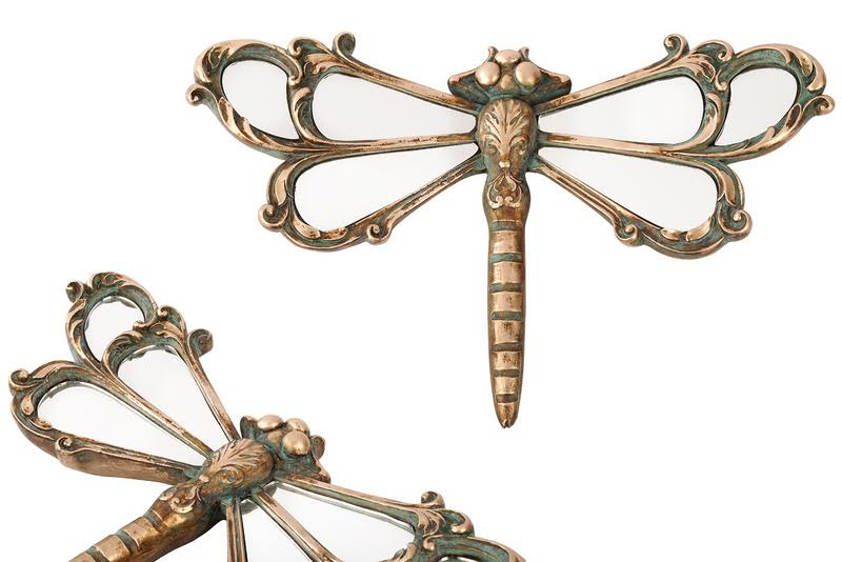 Dragonfly Mirror Plaque