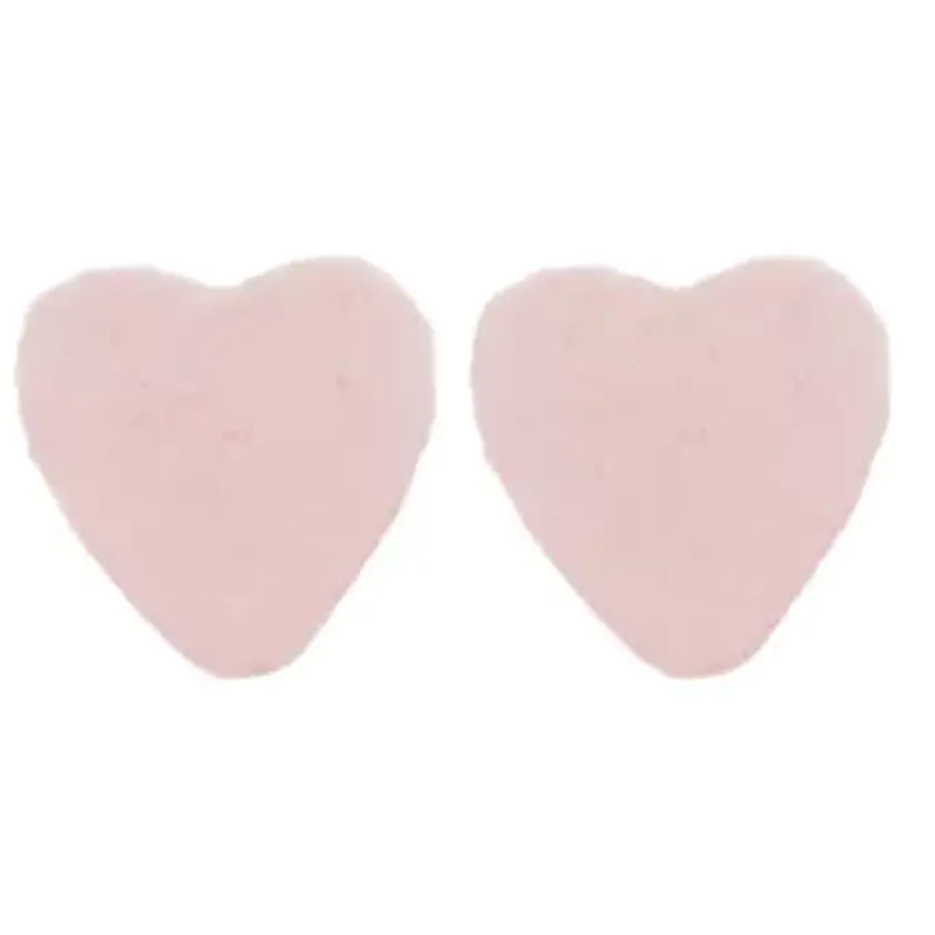 Sophia Layers Cosy Set Of 2 Furry Heart Hand Warmers - Blush Pink