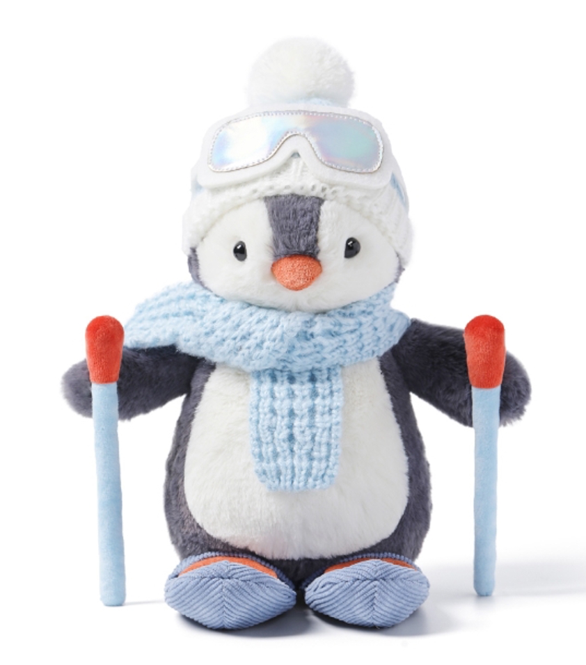 Skiing Glacier Penguin