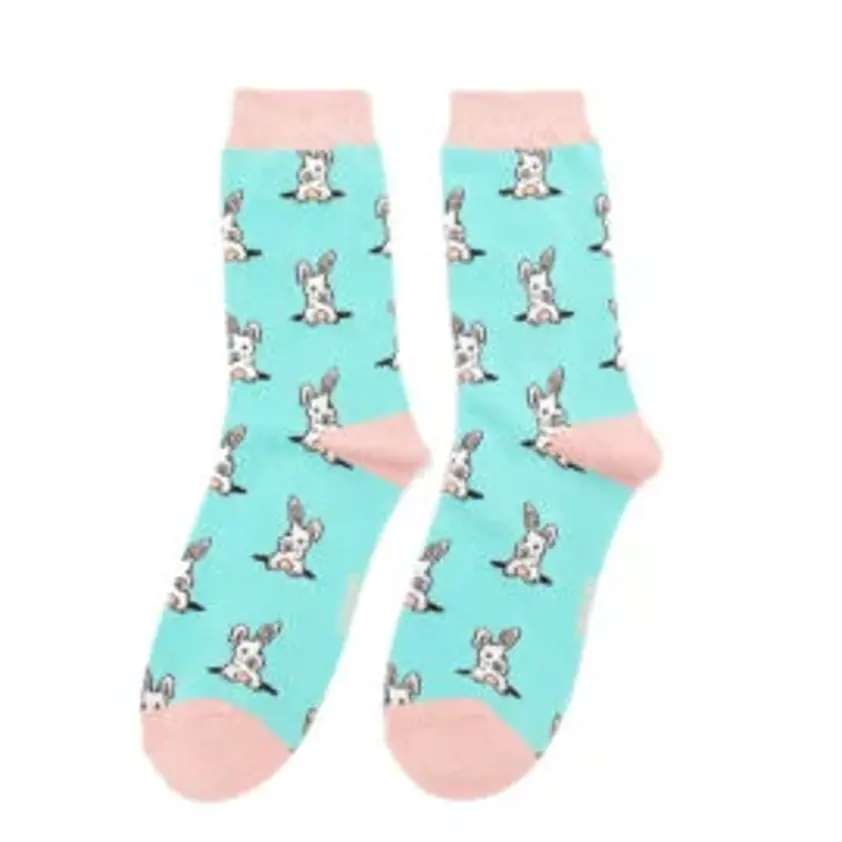 Bamboo Socks Peek a Boo Bunnies