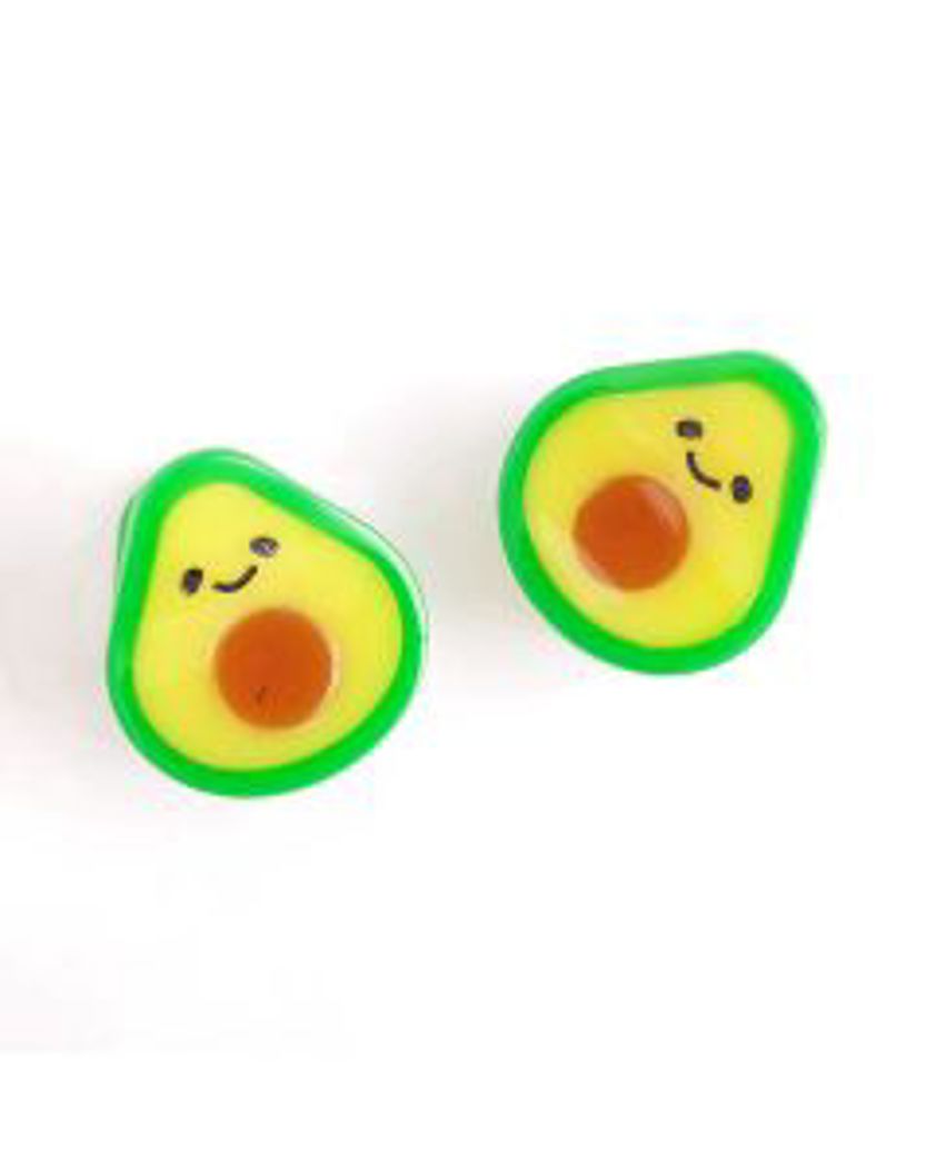 Avocado Hair Claw Clips Twin Pack