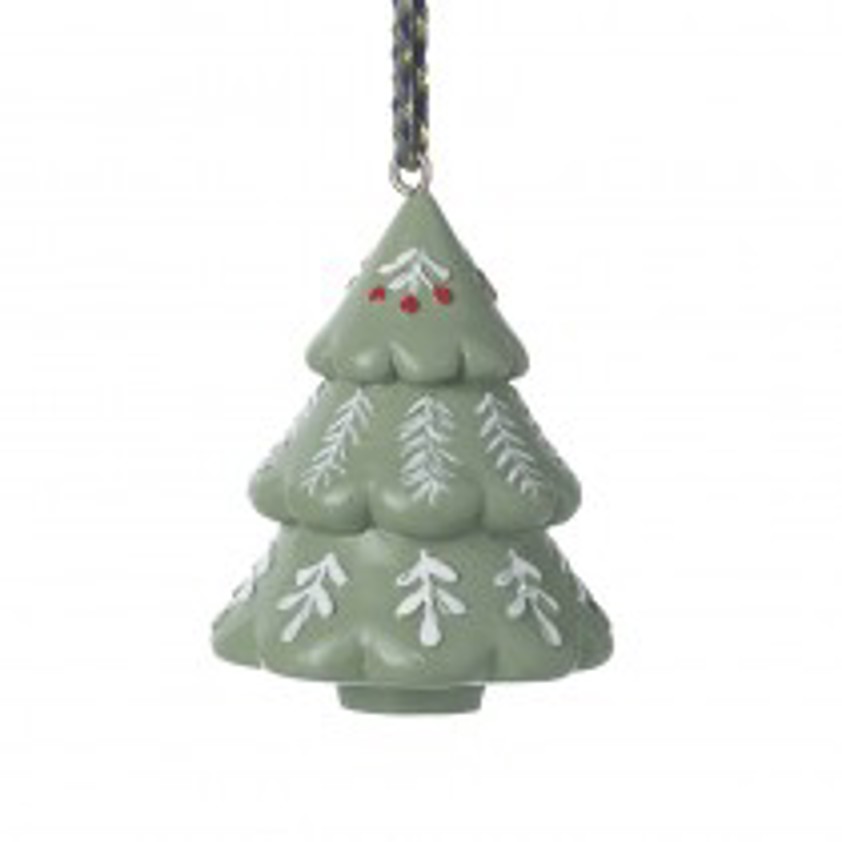 Resin Green Christmas Tree Hanger