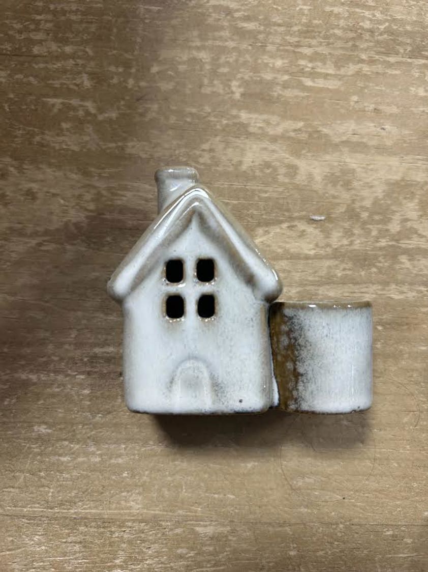 Ceramic House T-Light Holder