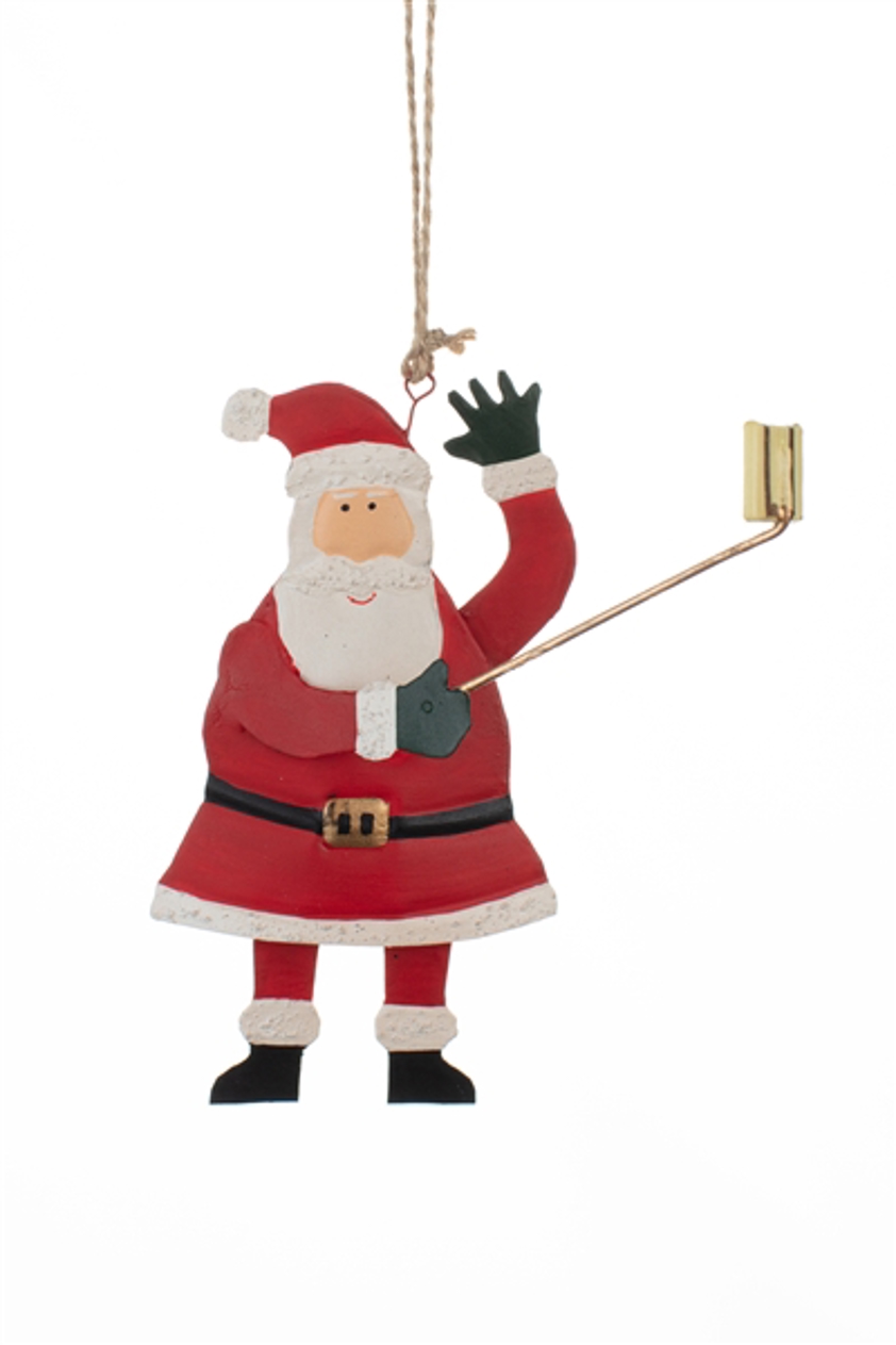 Selfie Santa Hanging Decoration