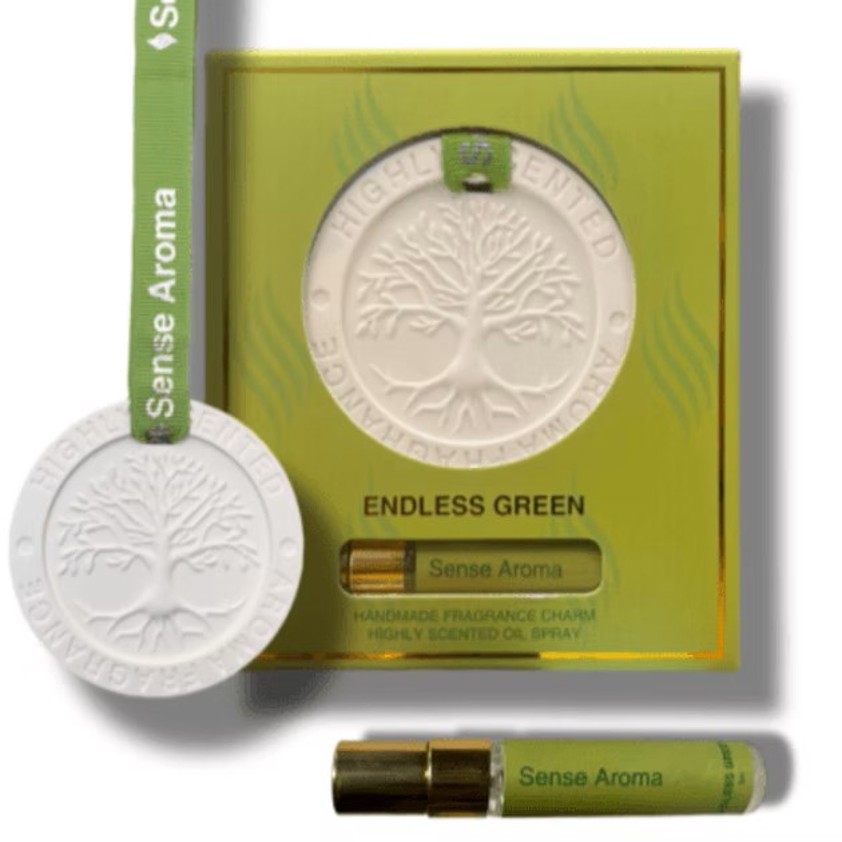 Endless Green Ceramic Scent Carrier