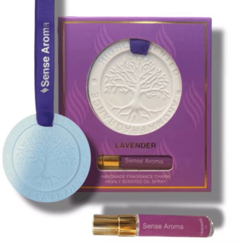 Lavendar Ceramic Scent Carrier