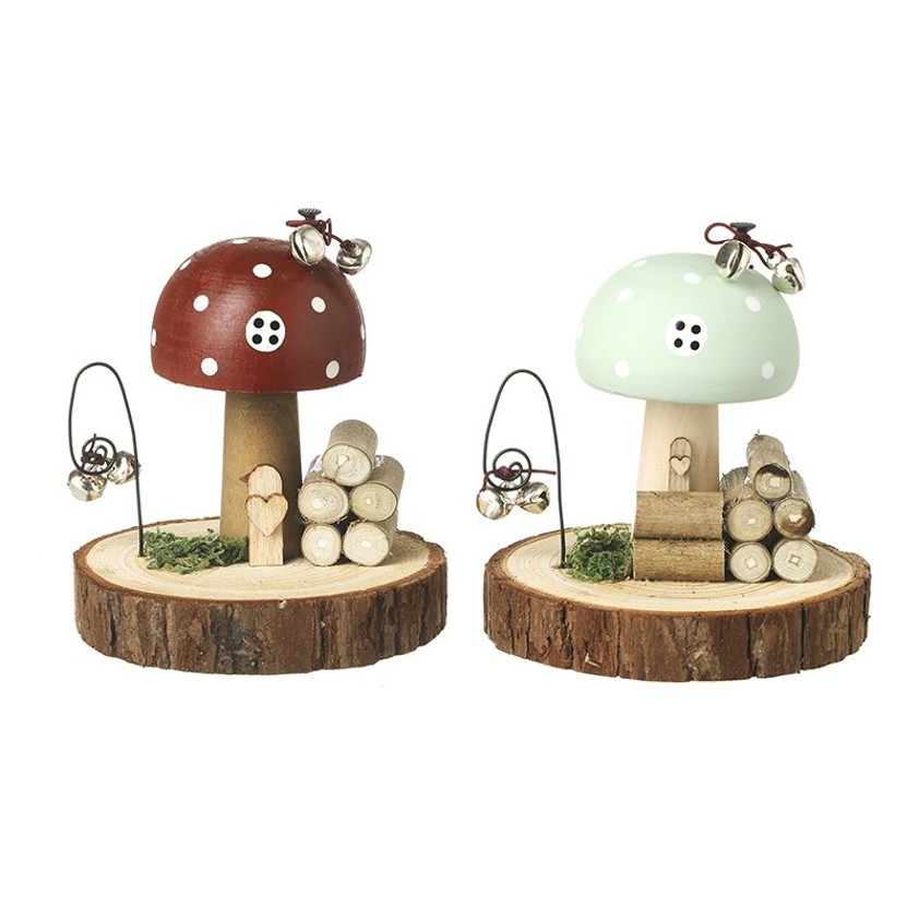 Wooden Toadstool House