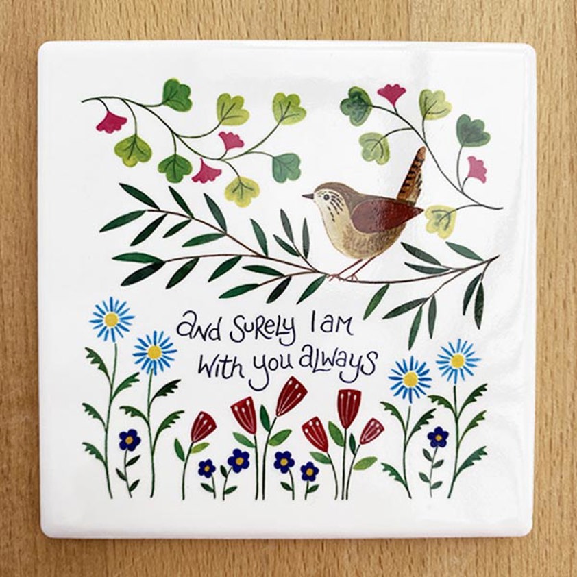 With you Always Hannah Dunnett Bird Coasters