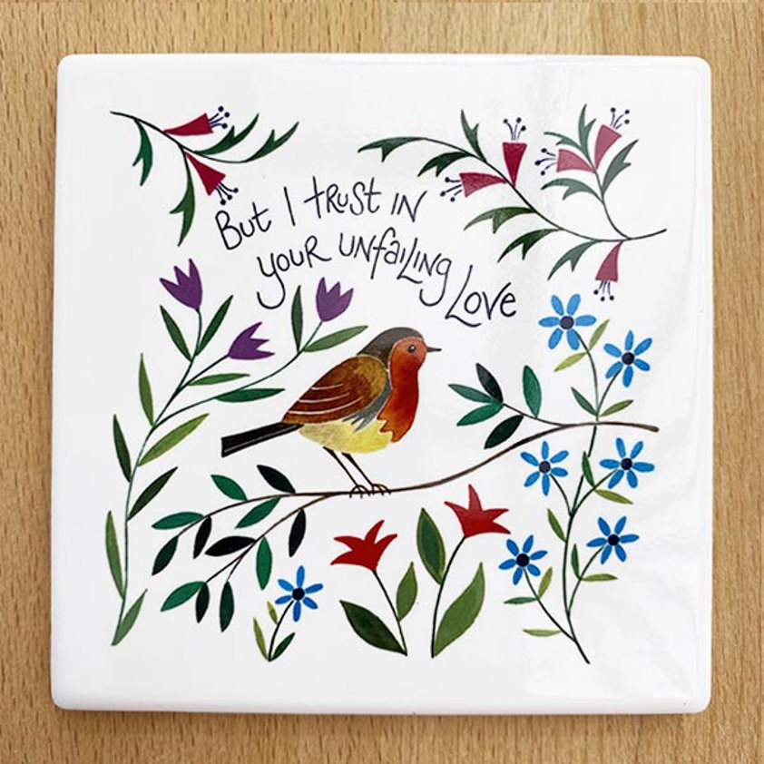 Unfailing Love Hannah Dunnett Bird Coasters