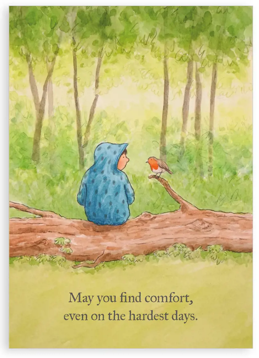May you find comfort