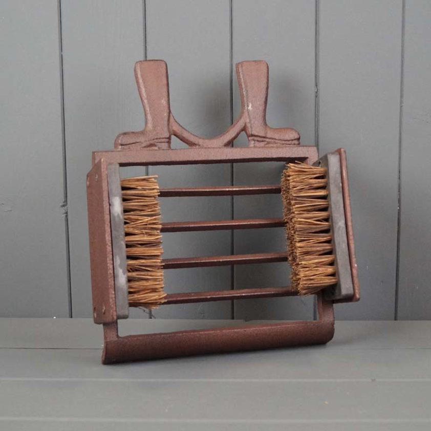Cast Iron Boot Brush