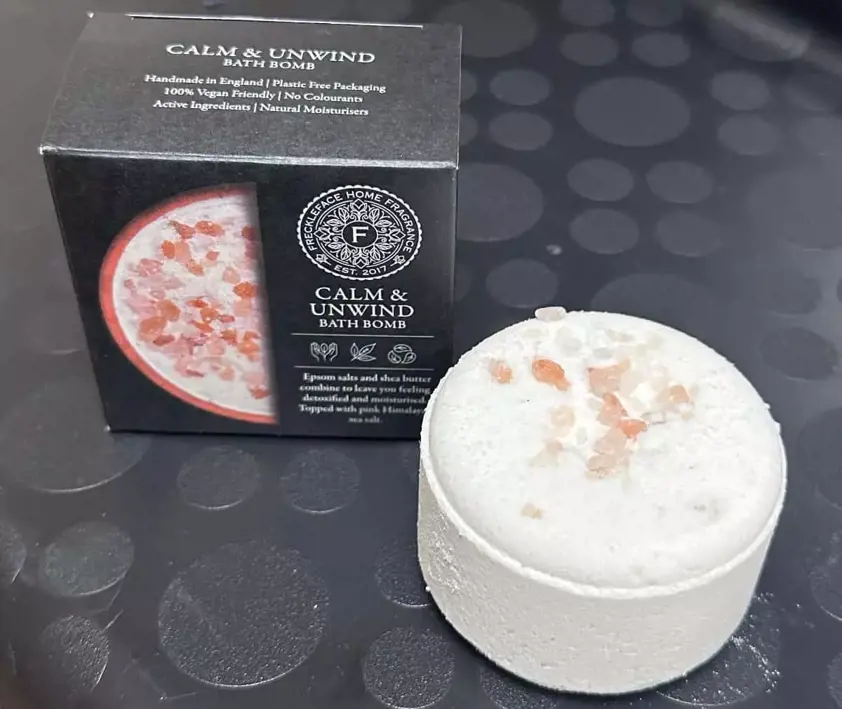 Calm & Unwind Boxed Bath Bomb