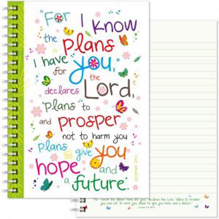 I Know the Plans A5 Notebook