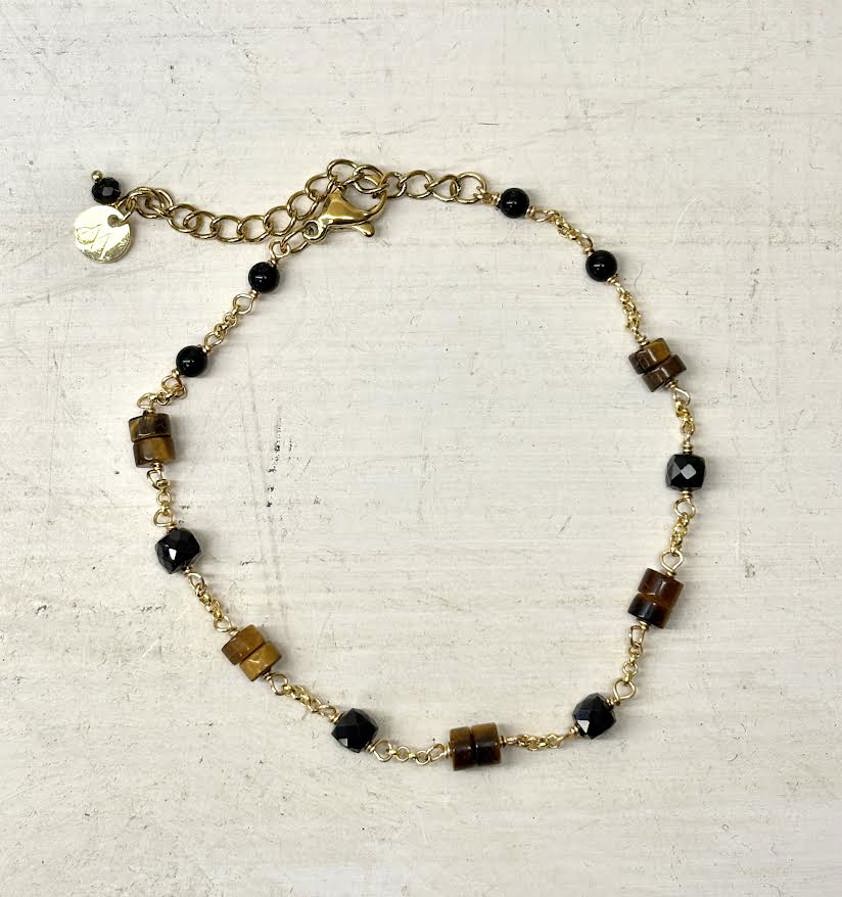 Gemstone Handcrafted Bracelet Black