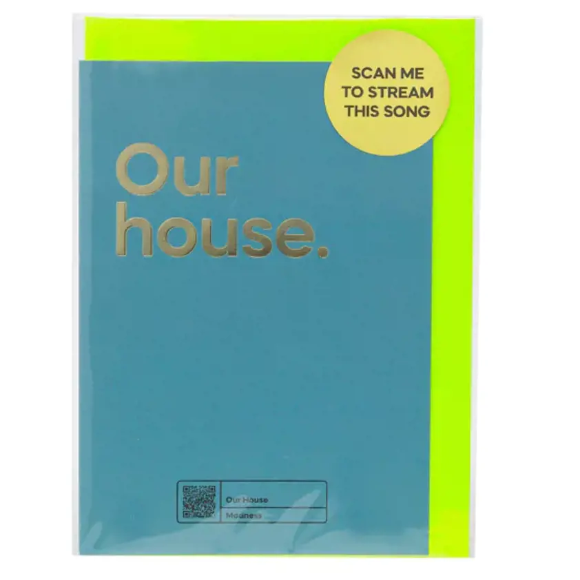 Say It With Songs Greeting Card - Our House - Madness