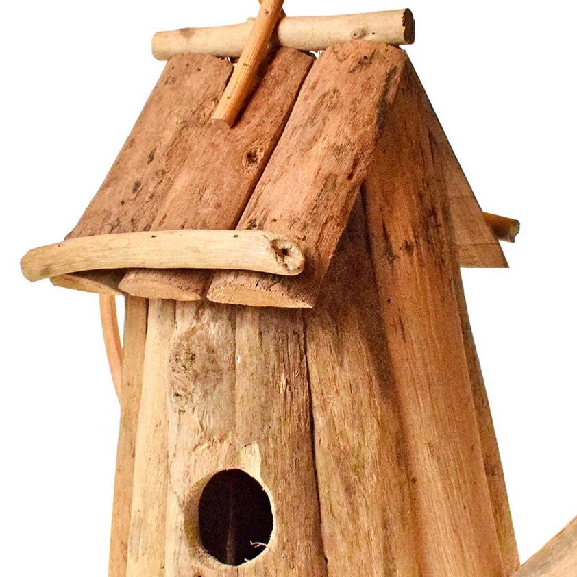 Driftwood Kettle shape Bird House