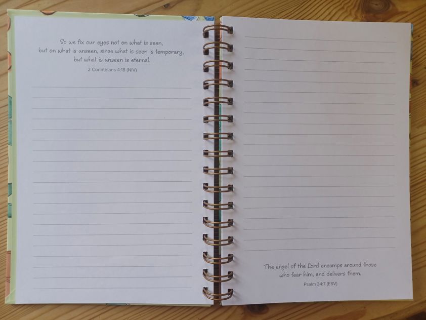 Wire Hard Back A5 Journal God Has Great Plans