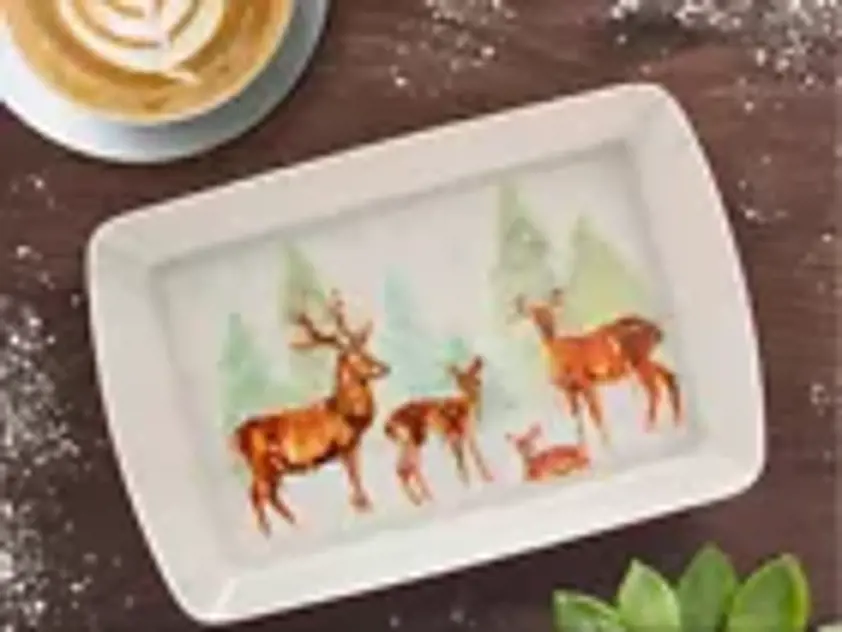 Forest Family Snack Dish