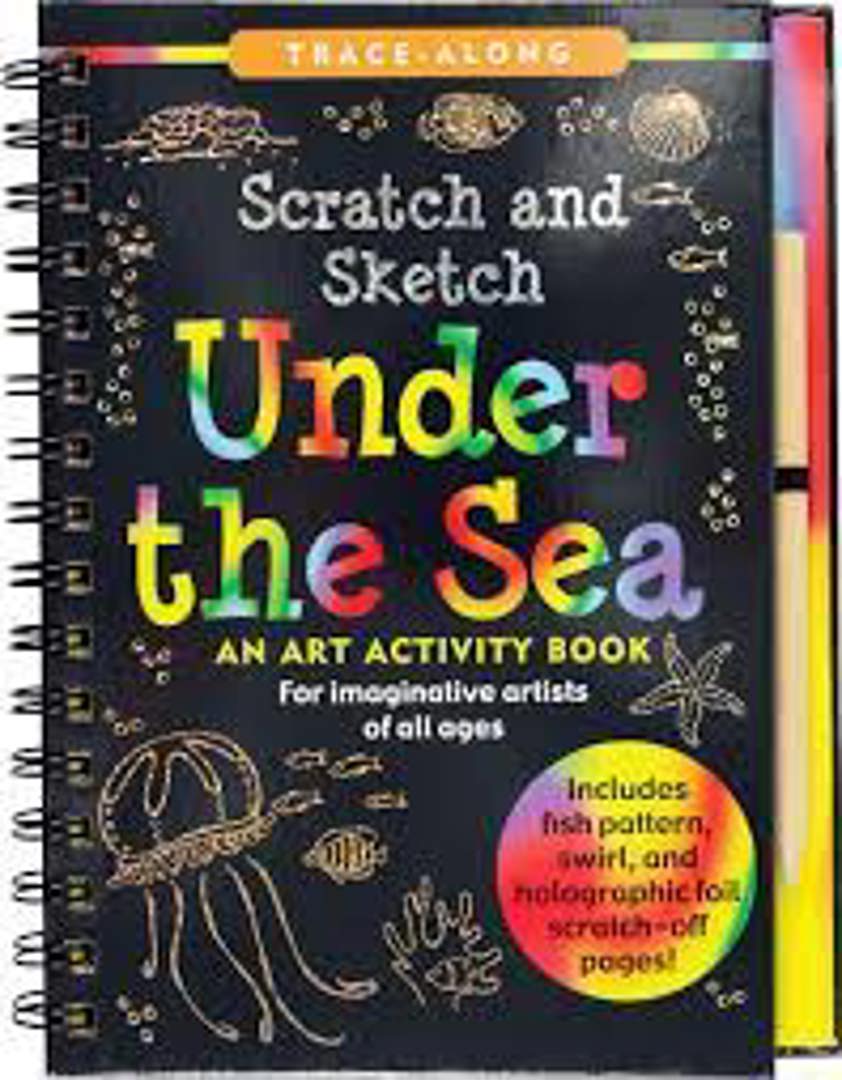 Scratch & Sketch Under The Sea
